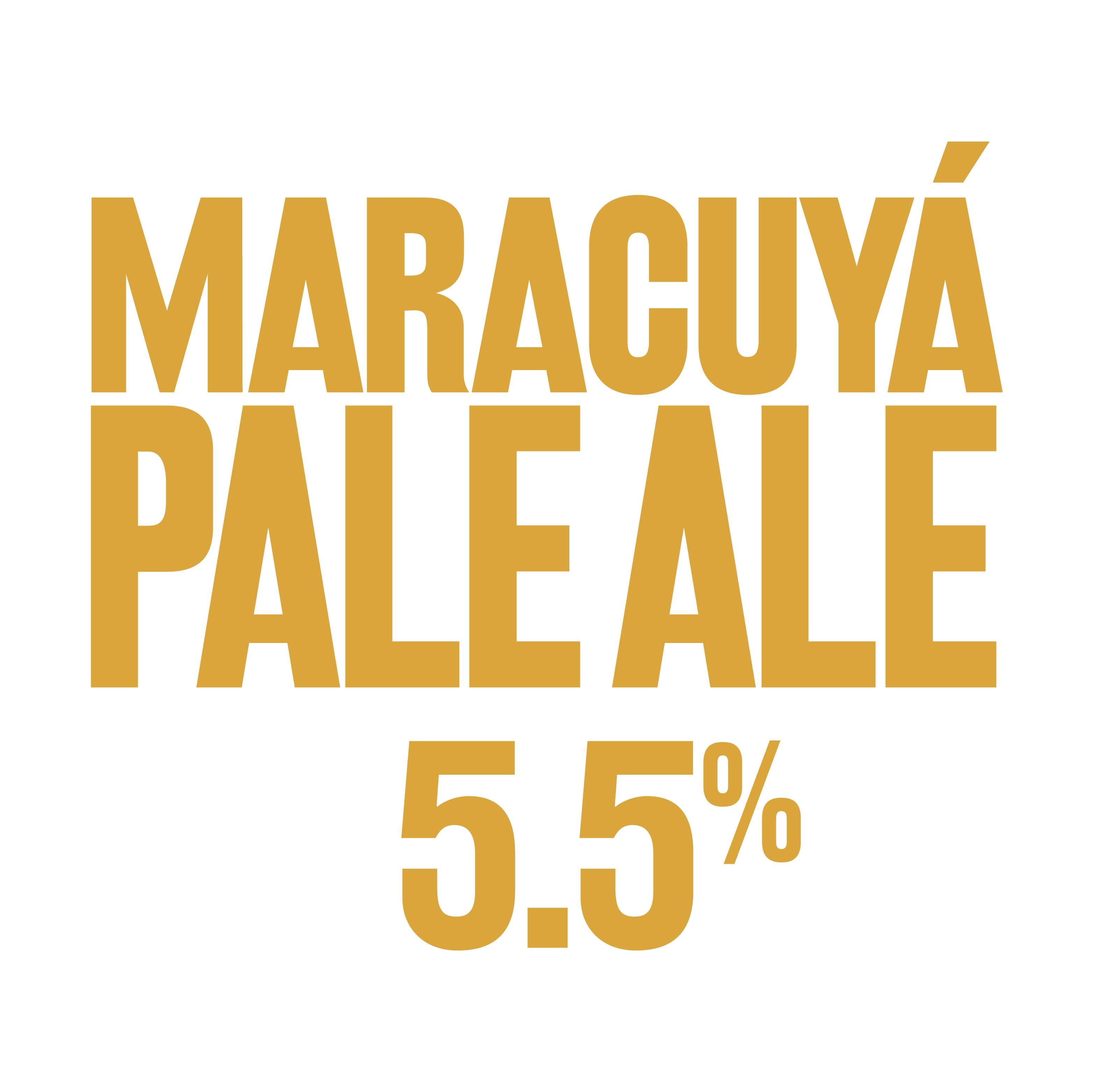 Etiqueta Maracuyá Pale Ale